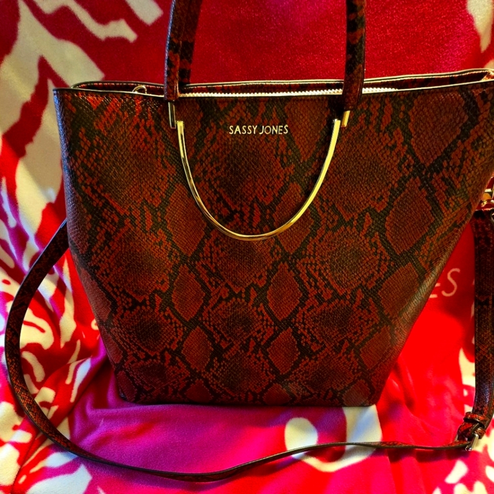 Sassy Jones HSN Pamela Handbag